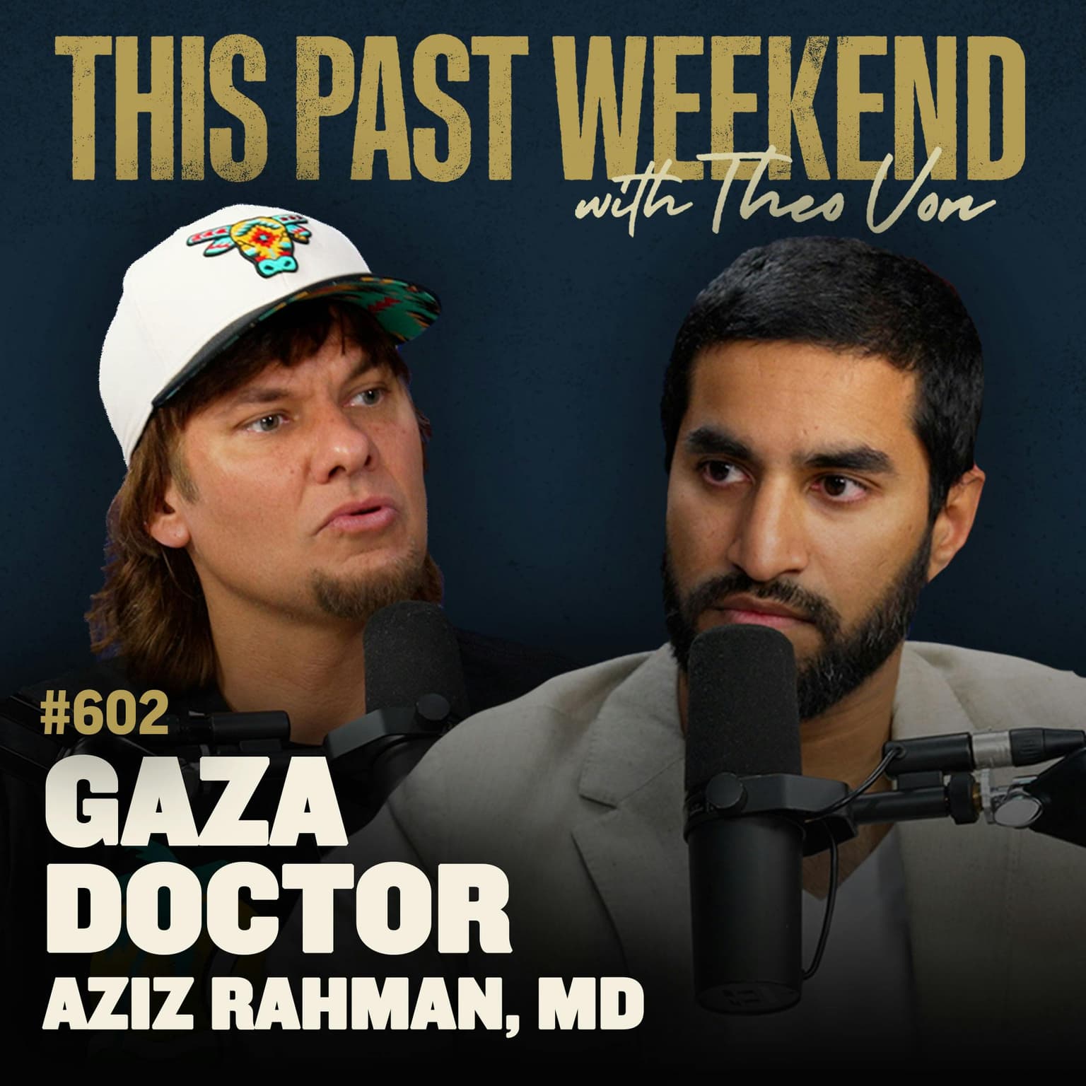 #602 - Gaza Doctor (Aziz Rahman, MD) artwork