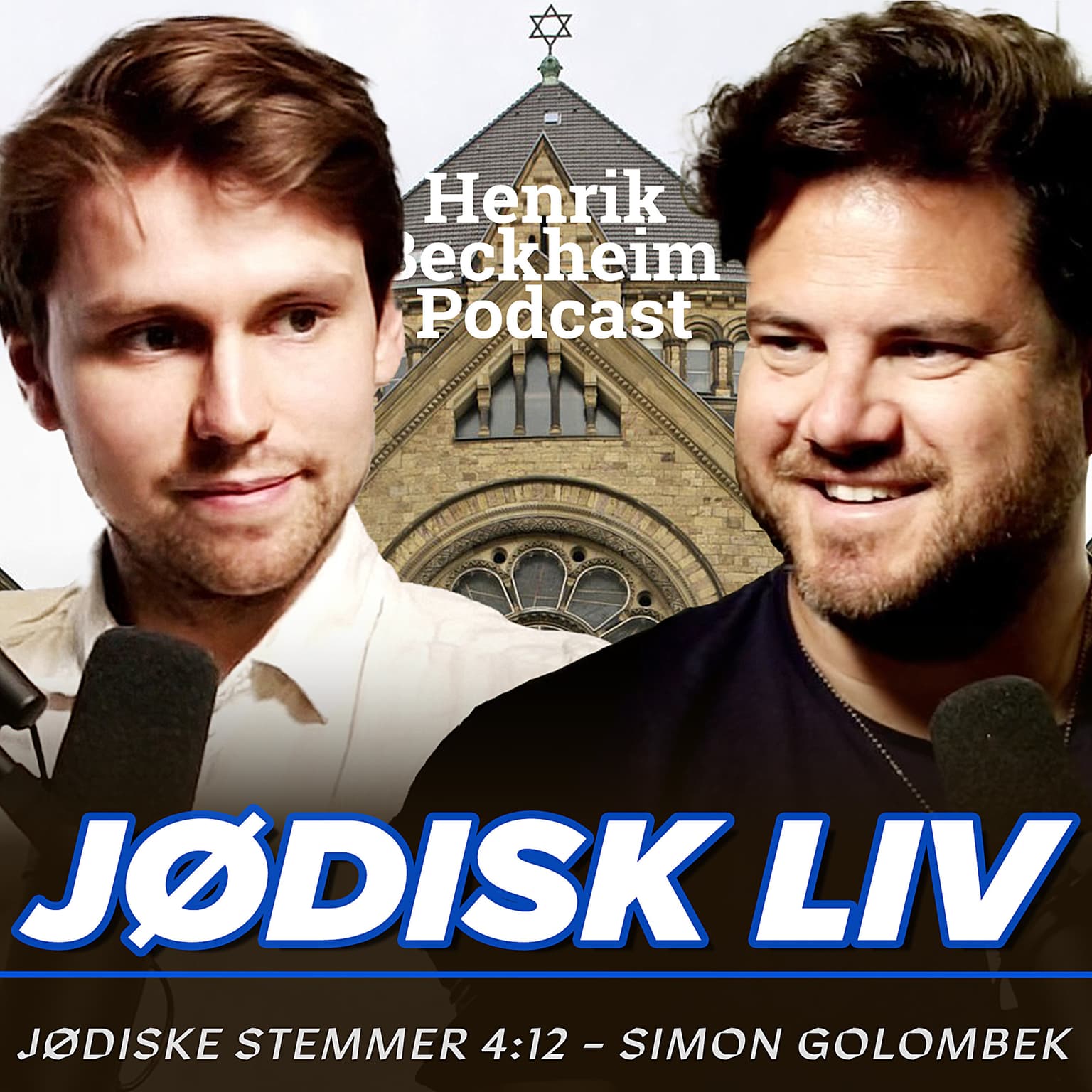 Jødiske Stemmer 4:12 – Simon Golombek, Jødisk liv i Norge, Deportasjonen, Israel, FN, Jødehat. Ep.76 artwork