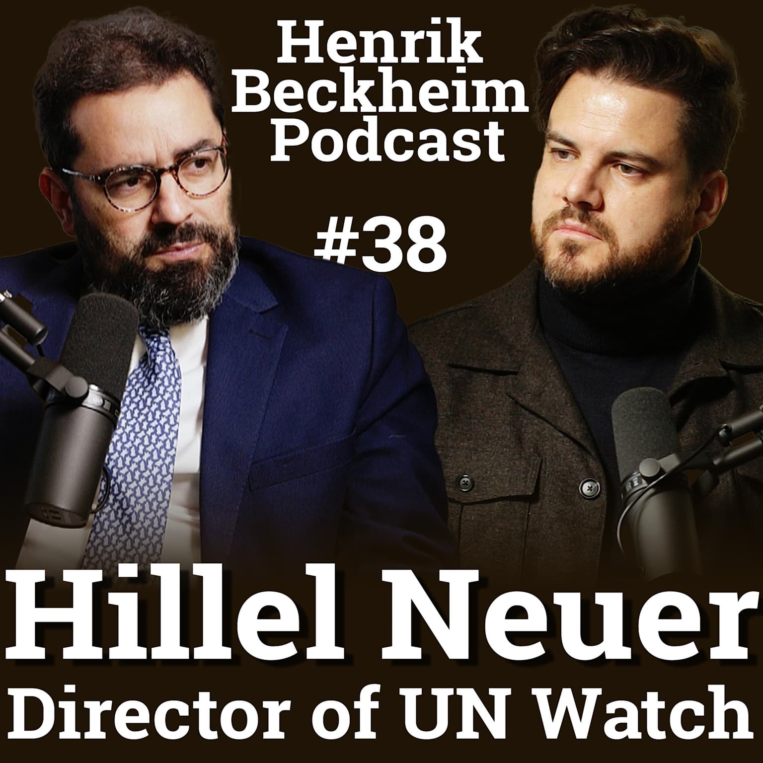 Hillel Neuer: UN Watch, Amnesty international, Antisemitism on the rise, Israel is not an apartheid state. Ep. 38. artwork