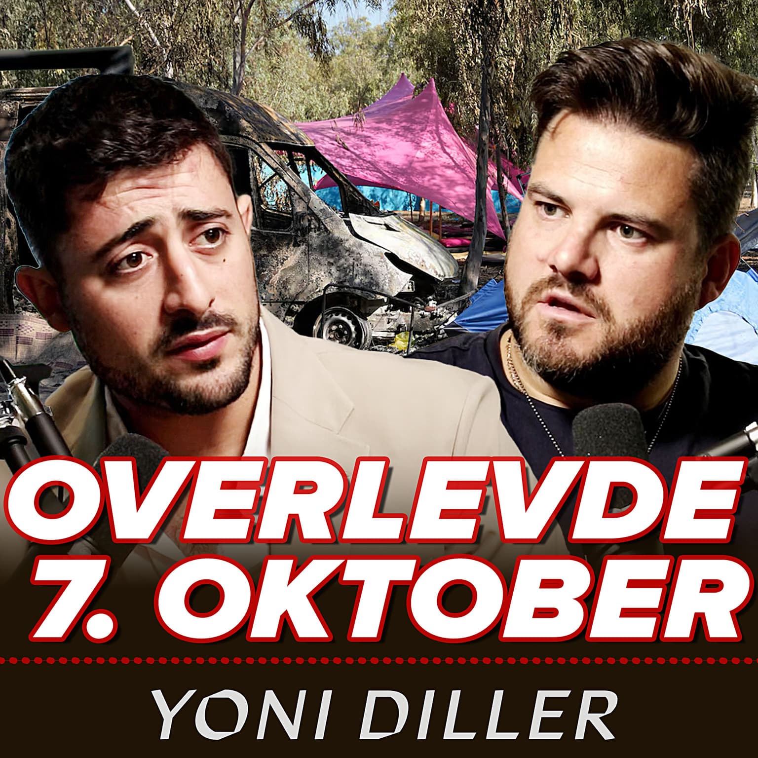 Yoni Diller – Overlevde 7. oktober og massakren ved NOVA-festivalen. artwork