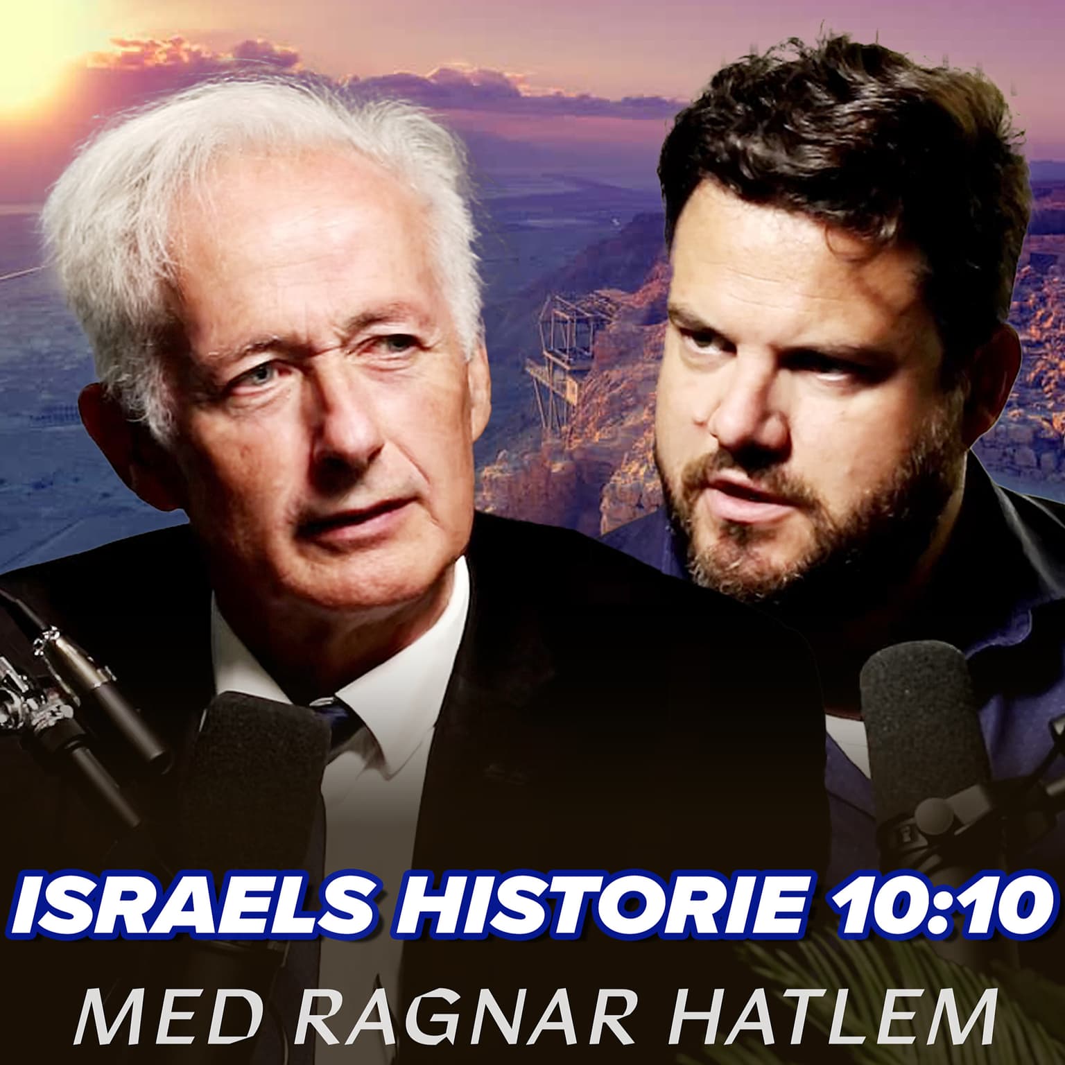 Israels Historie 10:10 – Om 7. oktober, ondskap, løsninger og Israels eksistens. artwork