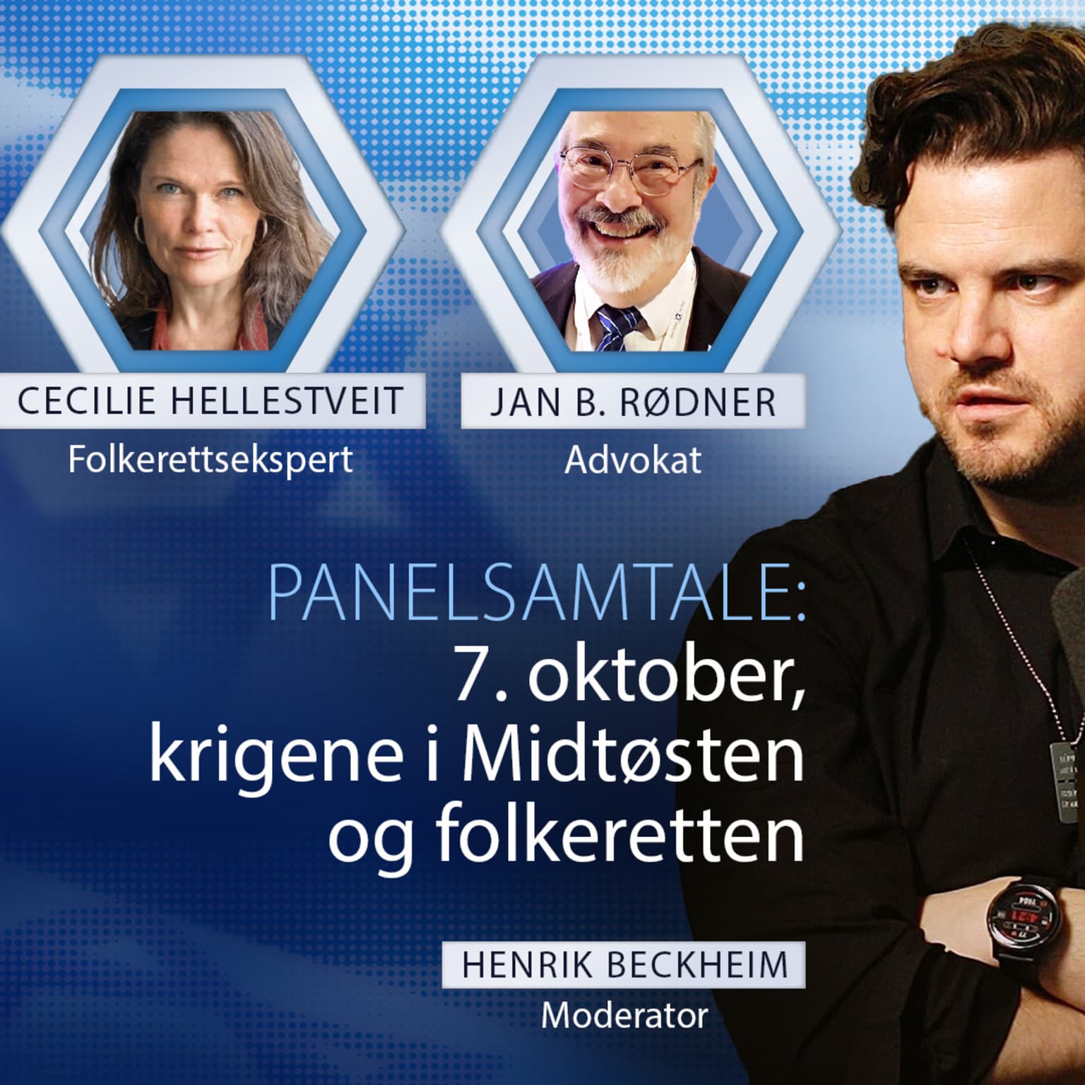 Cecilie Hellestveit og Jan Benjamin Rødner – Panelsamtale på Nordic Israel Congress. Ep. 64. artwork