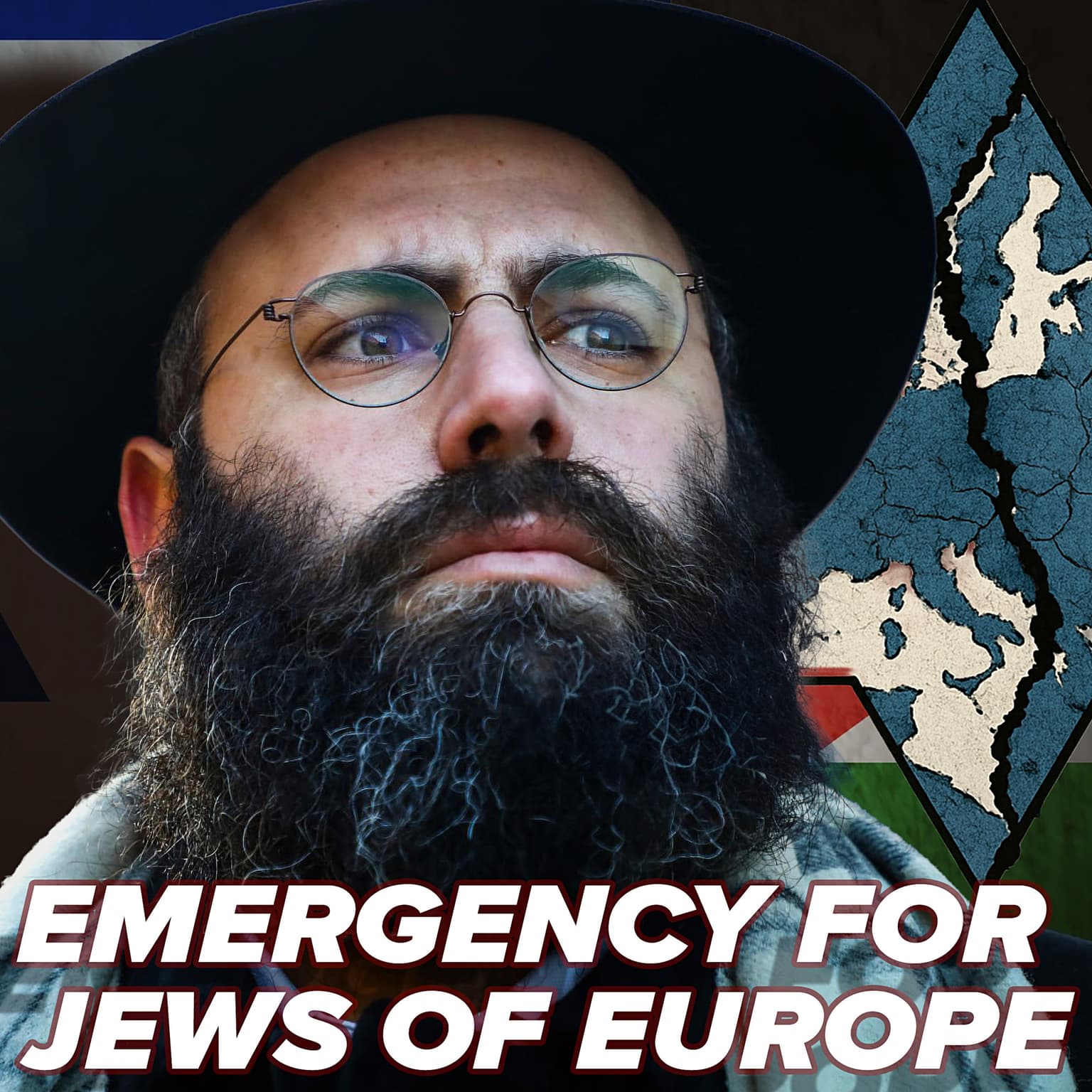 Rabbi Menachem Margolin – Decision Time for Europe’s Jews. artwork