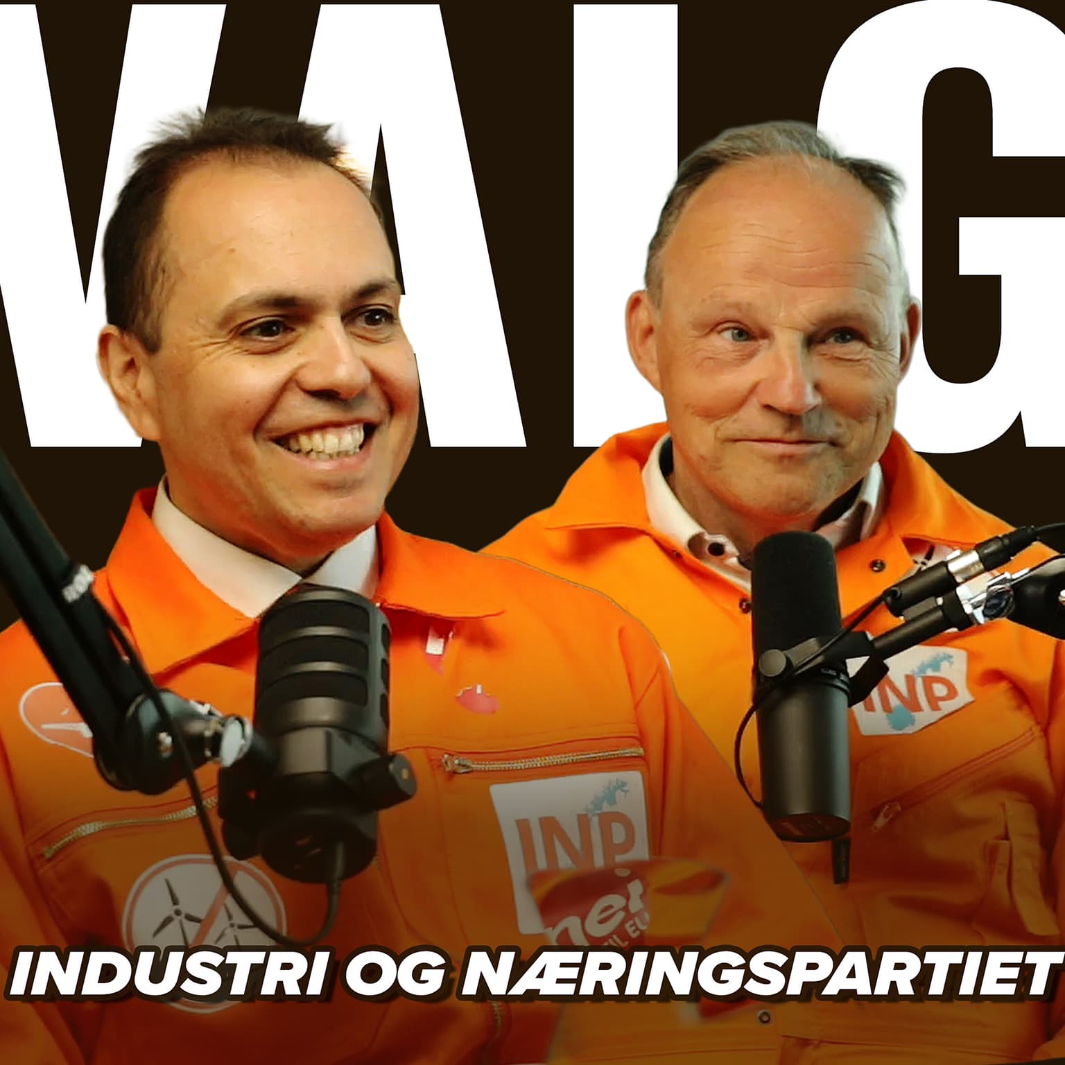 Valg 2025: Industri- og Næringspartiet, med Christian Mikkel Dobloug og Kjell Erik Eilertsen artwork