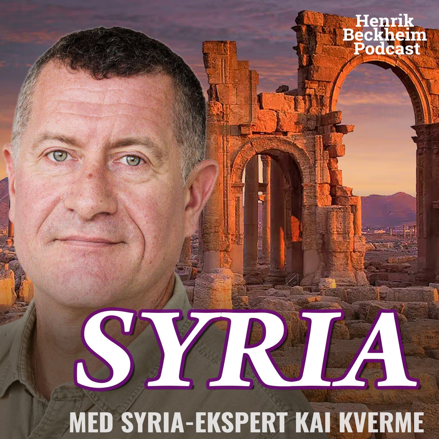 Kai Kverme – Syria, Ahmed al-Sharaa i dress og slips, Libanon, Midtøsten, og den nye dynamikken. artwork