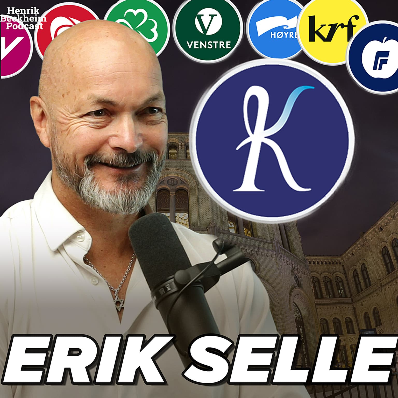 "Vi vil ha Nasjonen, Stoltheten, Økonomien og Verdiene våre tilbake", sier Erik Selle, Konservativt artwork