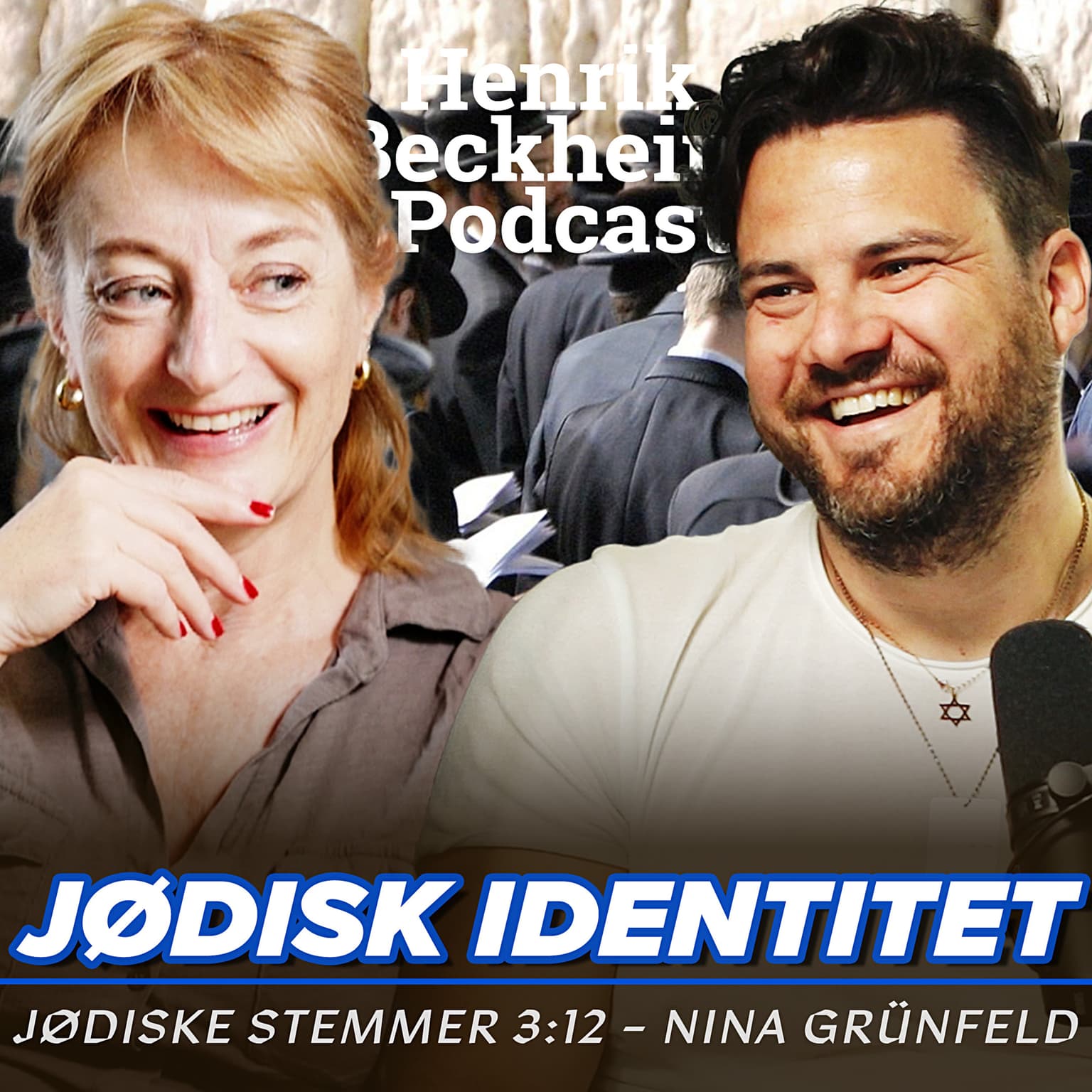 Jødiske stemmer 3:12 – Nina Grünfeld, Å være "jødisk nok", Antisemittisme, Israel, Gaza og Norge. Ep. 74 artwork
