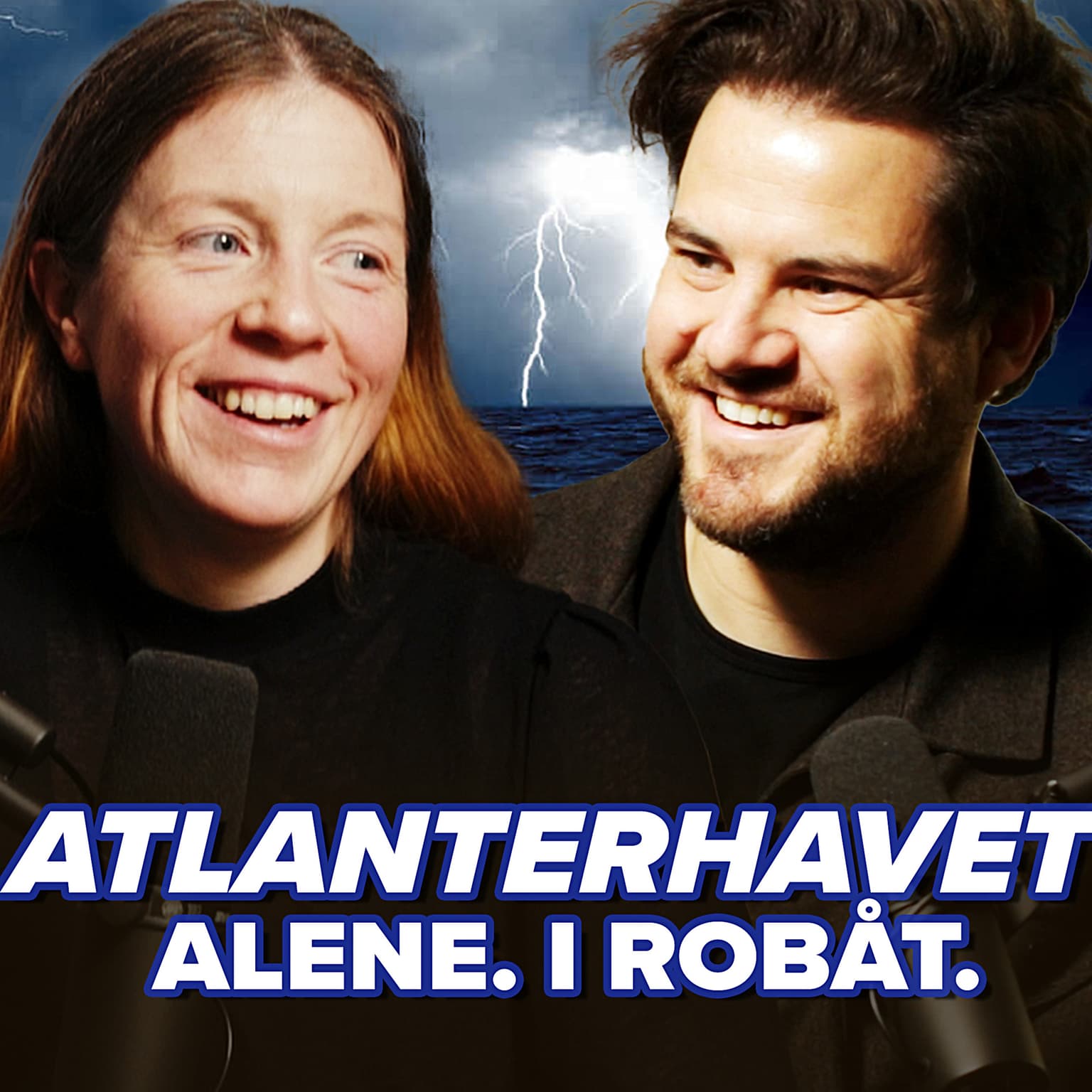 Atlanterhavet på tvers. I en robåt. Linda Evenstad Emilsen. artwork