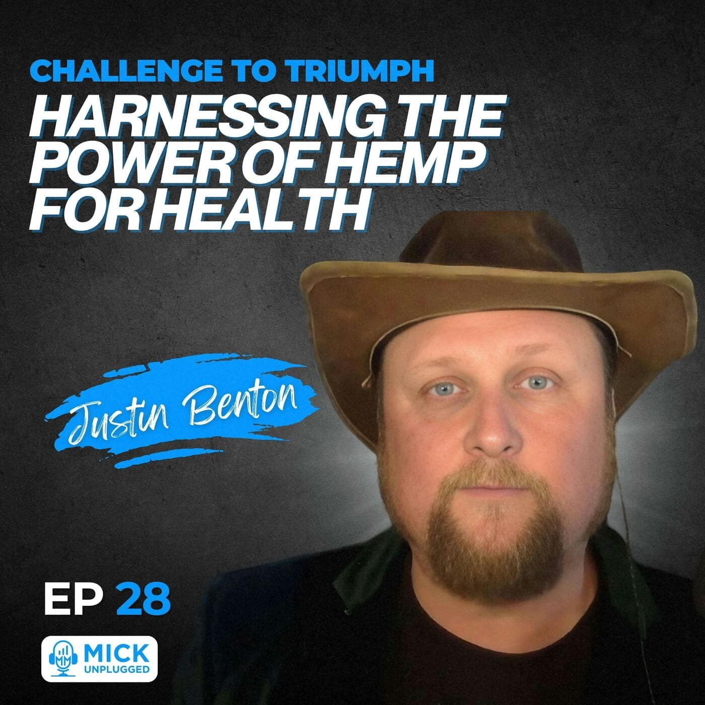 Justin Benton | Challenge to Triumph: Harnessing the Power of Hemp for Health artwork