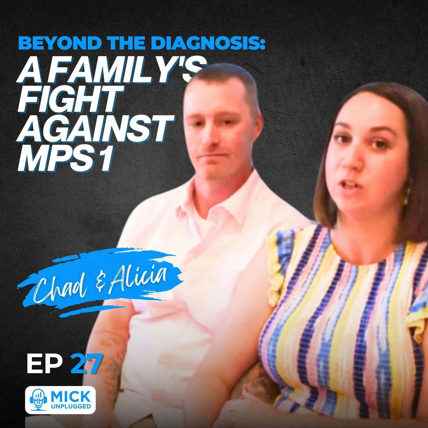 Chad and Alicia Bohley | Beyond the Diagnosis: A Family's Fight Against MPS 1 artwork