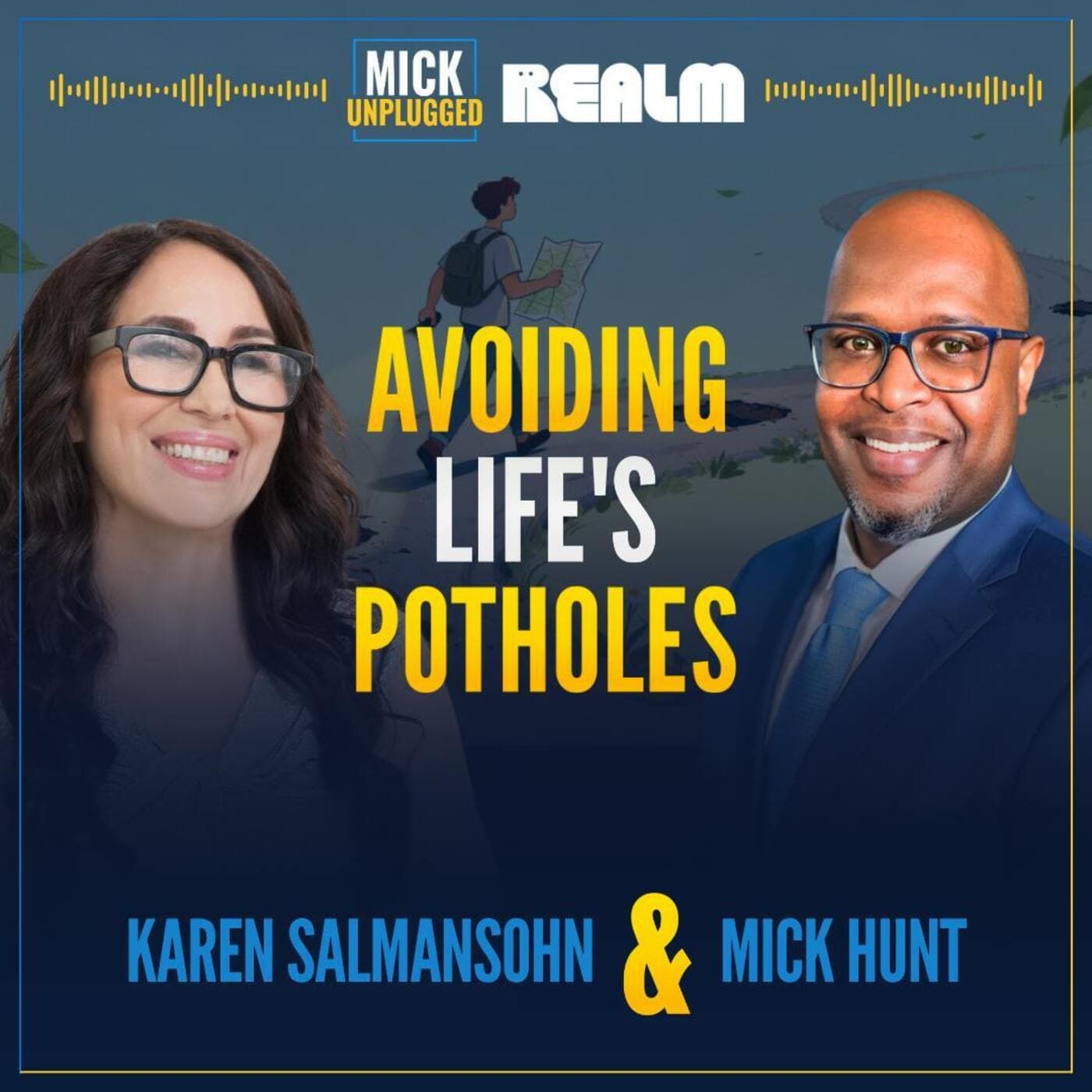 Avoiding Life's Potholes with Karen Salmansohn artwork