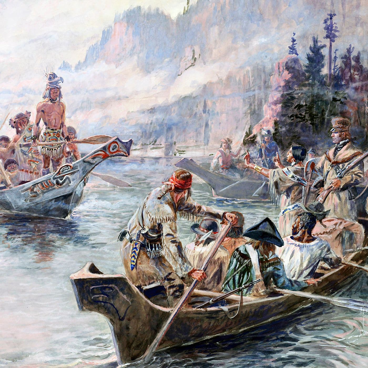 S4E1. Lewis og Clark: Det helt ”Vilde Vesten” artwork