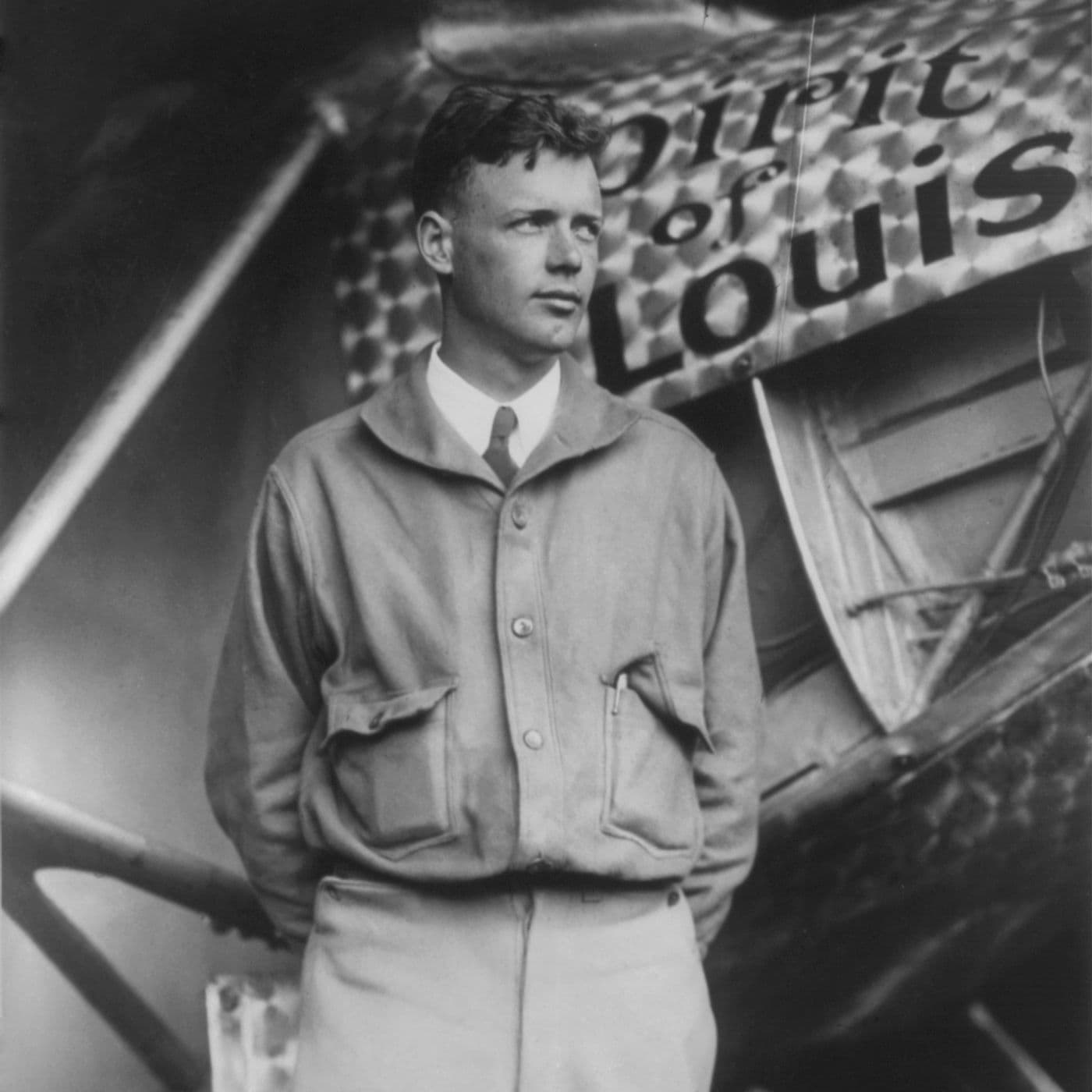 S14E2 Charles Lindbergh: Første non-stop flyvning over Atlanten. artwork