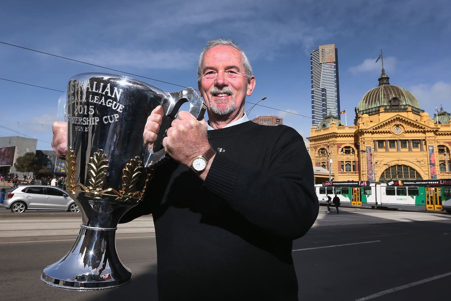 Paul Roos remembering his mate, Robert Walls artwork