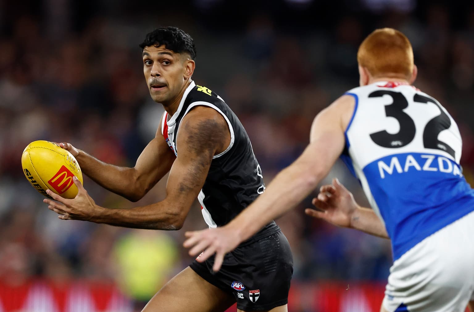 Nathan Burke on the hurt of being sacked and what Nasiah means to the Saints artwork