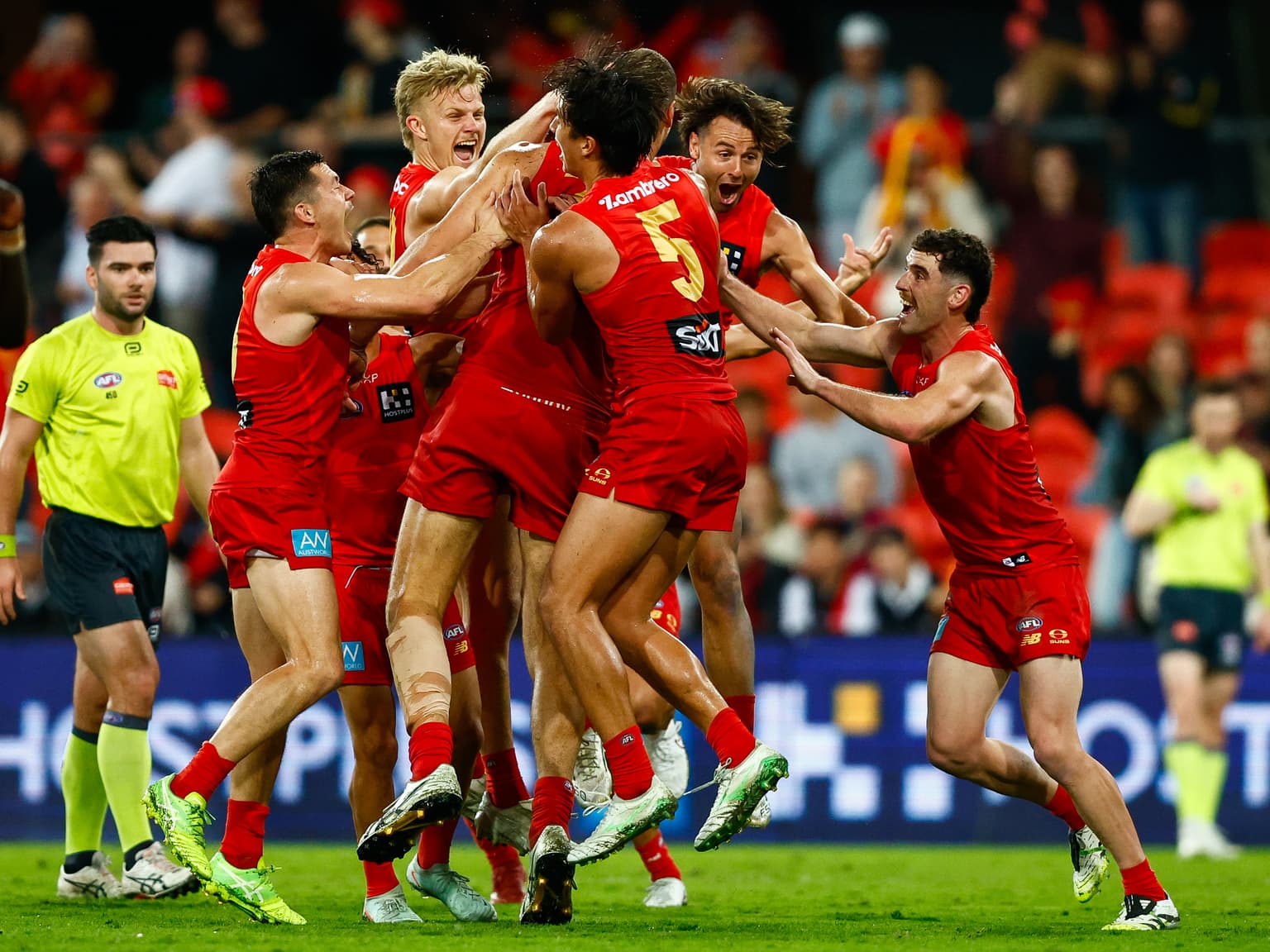 Golden moment for the Suns as they make their finals debut artwork