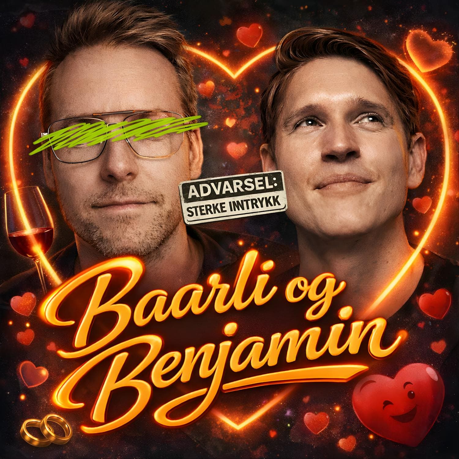 Baarli og Benjamin går i terapi cover art
