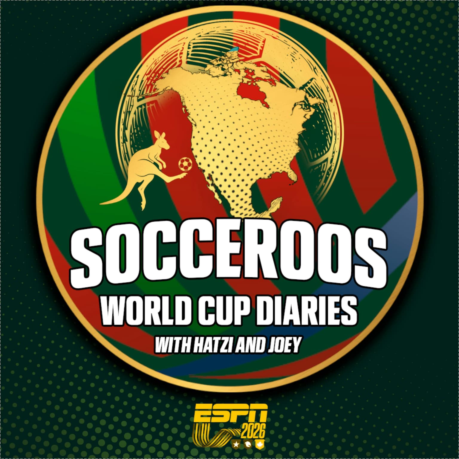 ESPN's Socceroos Cup Diaries with Hatzi and Joey! cover art