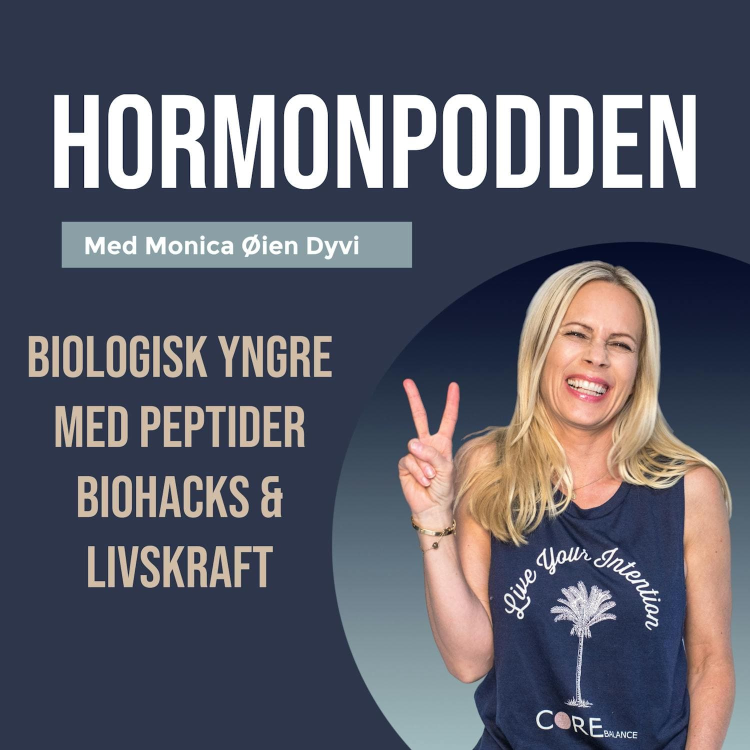 Hormonpodden – biologisk yngre med peptider, biohacks & livskraft cover art