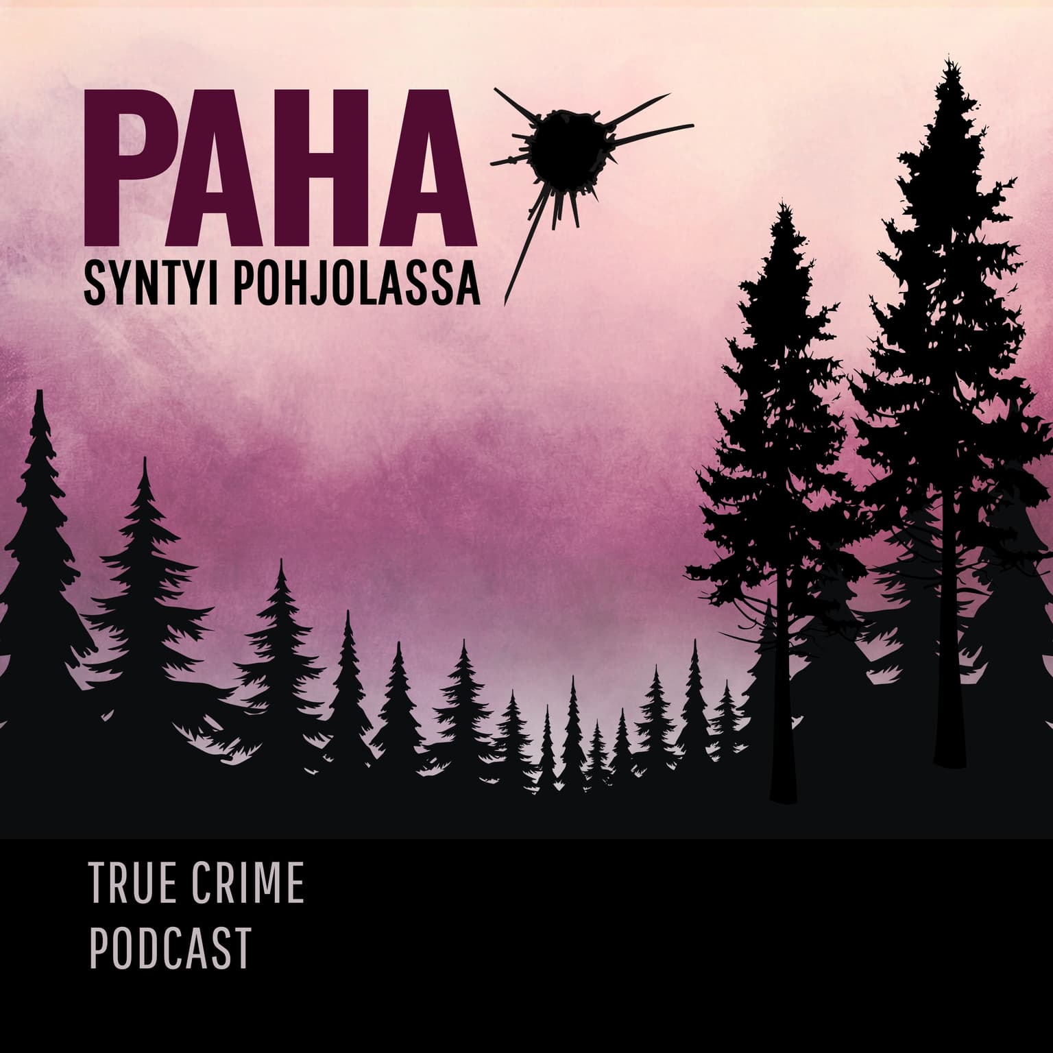 Paha syntyi Pohjolassa cover art